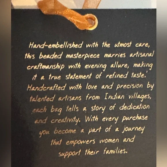 Viral Beaded Leopard Detail With Bee’s Embellishment Chain Crossbody Bag NWT - Picture 7 of 11